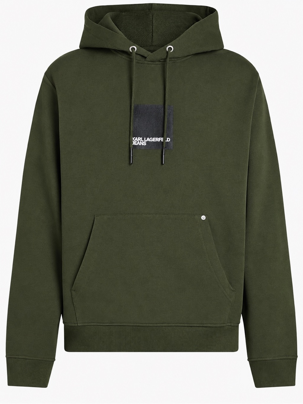 KARL LAGERFELD JEANS | Men's Olive Green Hoodie